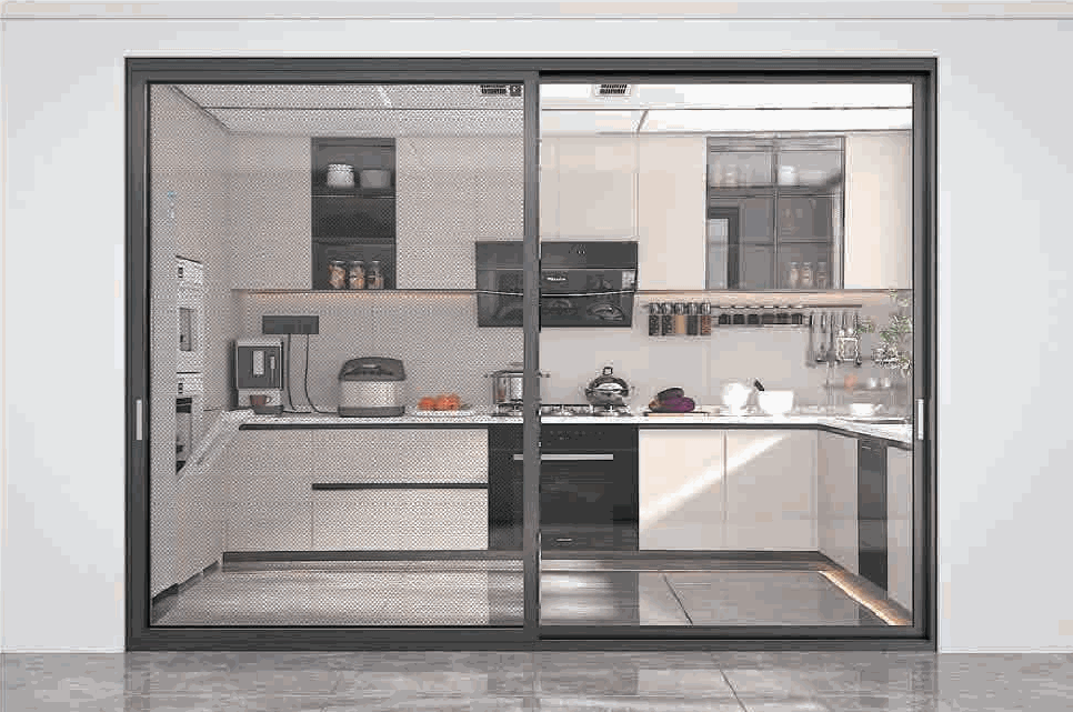 Stacker / Triple-track Door